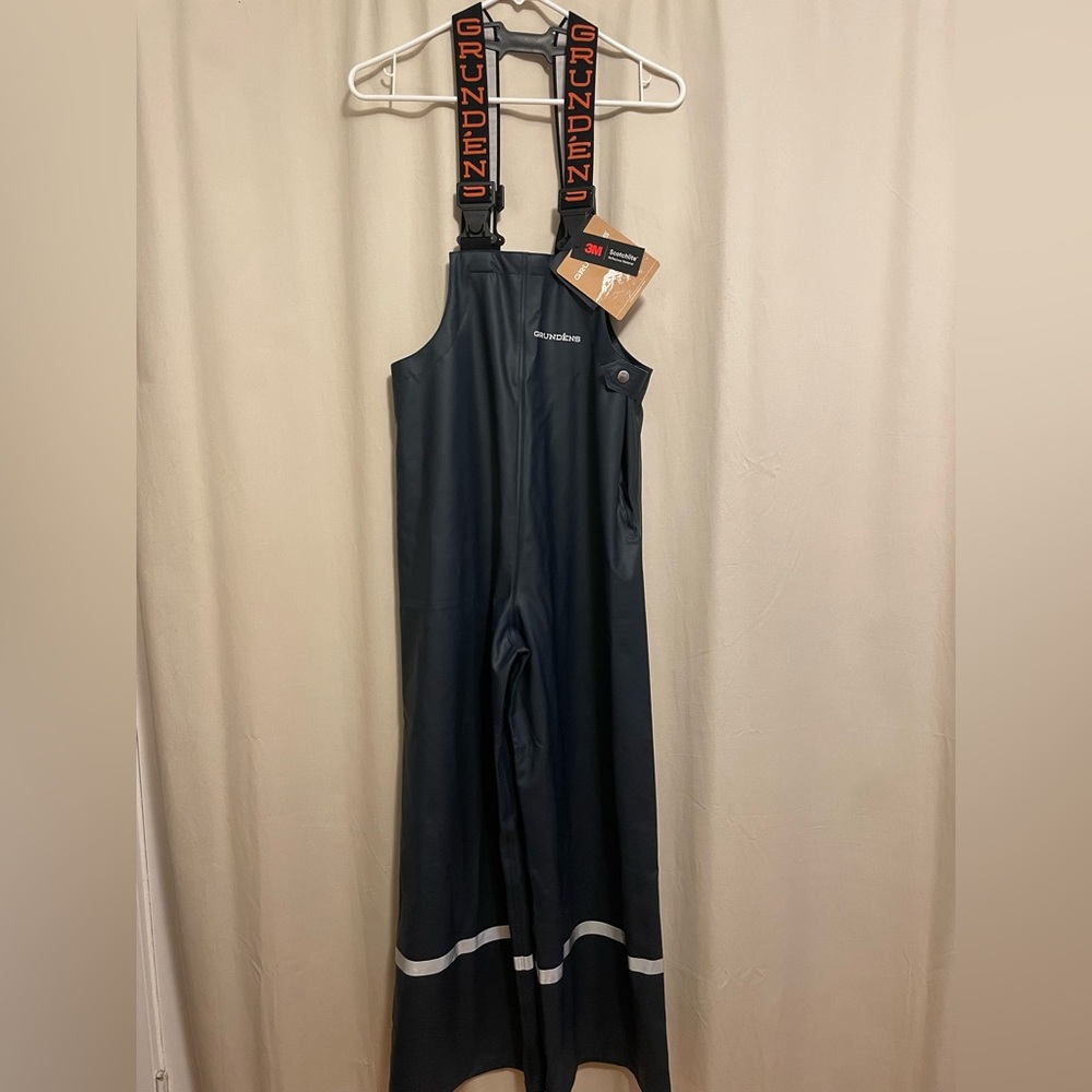 Waterproof Bib Overalls / Waders - Navy Blue
